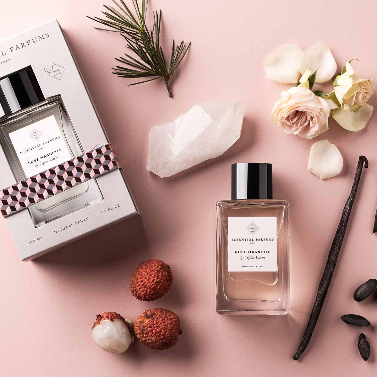 ESSENTIAL PERFUMES ROSE MAGNETIC 100 ML