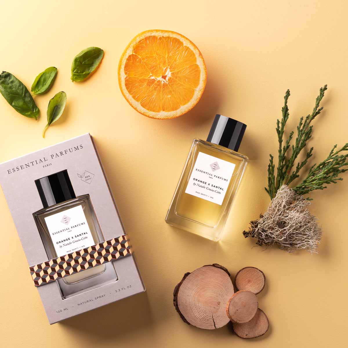 ESSENTIAL PERFUMES ORANGE X SANTAL 100 ML